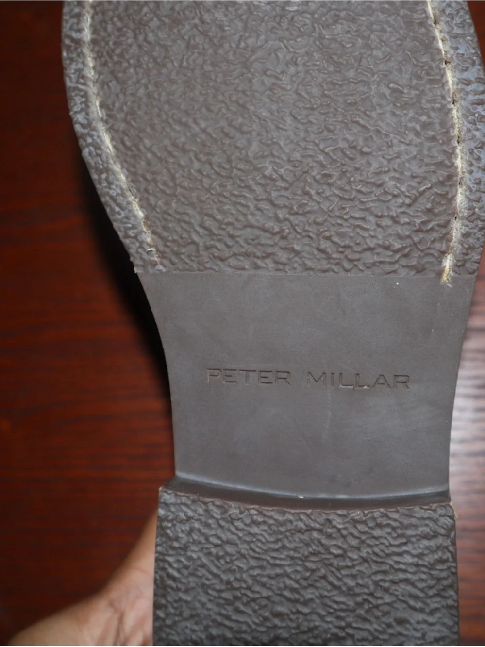 Peter Millar Men's Leather Penny Loafers in Tan Brown